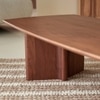Copse Solid Wood Coffee Table in Provincail Teak Finish
