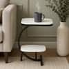 Lyft Metal Side Table in Black Colour