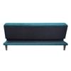 Palermo 3 Seater Sofa Cum Bed In Green Colour