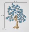 W-Dara Abstract Metal Wall Decor in Multicolor Set of 1