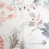 Elara Off White Floral 400 TC Cotton Flat Super King Size Bedsheet with 2 Pillow Covers – Threads
