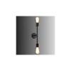 Filo Black Metal Wall Light