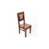 Oliver Sheesham Wood Set of 2 Dining Chairs in Teak Finish