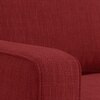 Apollo Compact Sofa (Colour : Salsa Red, Cushion : Hard, Back Type : High Back, Seating Capacity : Right Aligned 3 Seater + Right Aligned Chaise)