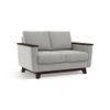 Corby Essential 2 Seater Fabric Sofa in Vapour Grey Colour