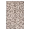 Neulooms Handloom Knotted Reversible Flatweave Area Rug Chocolate Brown or Ivory 9x12