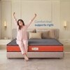 Sleepwell Ortho Pro Mattress Medium Firm Neem Fresche Cool Yarn Fabric Single 72x36x8 Inch