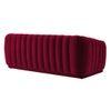 Rosa Fabric Sofa (Maroon)