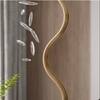 The Artment Gold Meander Unbreakable Floor Mirror For Home (170 X 70 CM)