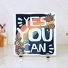 Yes You Can!  Marble Showpiece