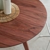 Holt Solid Wood 4 Seater Dining Table in Provincial Teak Finish