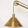 Holborn Classic Dome Swivel Arm Floor Lamp