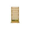Wooden Slim Herb Planter with Divider Natural 60 cm