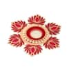 Set of 2 Rajasthani Handcrafted Diya Decor