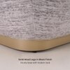 Opus 1 Seater Fabric Sofa in Dusk Grey Colour