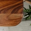 Nima Solid Sheesham Wood 4  Seater Dining Table In Provincial Teak Finish