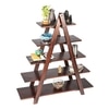 Kassel Sheesham Wood Book Shelf in Walnut Finish