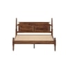 Sovereign Solid Wood King Size Non Storage Bed In Provincial Teak Finish