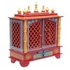 D'Dass Sheesham and Mdf Wooden Home Temple For Pooja Mandir For Home