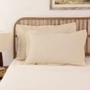 Sesame Set Of 2 Pillow Covers with Off White colour