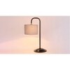 Alana Grey cotton Shade Iron Table Lamp