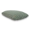 Criss Cross Deep Lichen Green Decorative Cushion Cover 12 x 20 Inches