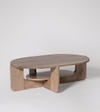 Roundway Solid Wood Coffee Table In  Natural Finish