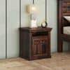 Prashiv Solid Wood Bed Side In Provincial Teak Finsh