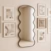 The Artment Black Meander Unbreakable Floor Mirror For Home (160 X 60 CM)