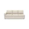 Apollo Sofa (Colour : Pearl, Cushion : Hard, Back Type : Regular, Seating Capacity : Right Aligned 3 Seater + Right Aligned Chaise)