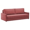 Alta 3 Seater Pull Out Sofa cum Bed  in Pink Colour