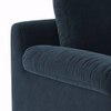 Esquel Sofa Set (Colour: Sea Port Blue Velvet, Seater: 3+2+1)