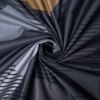 Xara Dark Blue Geometric 400 TC Cotton Flat Double Queen Size Bedsheet with 2 Pillow Covers – Threads