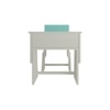 Utopia Extendable Toddler Study Desk and Chair Set in Misty Turquoise Colour