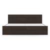 Wren Engineered Wood King Size Box Storage Bed In Dark Wenge Finish
