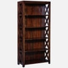 Sheesham Solid Wood  Bookshelf in Provincial Teak Finish