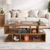 Spydercraft Zig Zag Modern Coffee Table in Noce Lyon Finish
