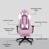 ASE Gaming Gold Series With Footrest Gaming Chair (Pink)