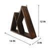 Pharoah Wooden Wall Shelf Organiser With Key Holders