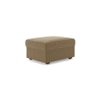 Apollo Fabric Sectional Sofa (Colour : Fawn Velvet, Cushion : Soft, Back Type : Regular, Seating Capacity : Left Aligned 3 Seater + Left Aligned Chaise + Ottoman)