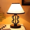Selena Multi cotton Shade Iron Table Lamp