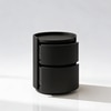 Black Wood Side Table in Black Colour
