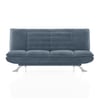 Edo 3 Seater Click Clack Sofa Cum Bed In Ocean Weave Colour