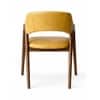 Tashi Upholstered Back Dining Chair Style 1