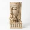 Water Fountain Lotus Buddha Serenity Water Fountain in Terracotta Colour