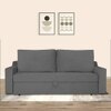 Step 3 Pull Out Sofa Cum Bed In Dark Grey Colour