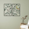W-Banko Abstract Metal Wall Decor in Multicolor Set of 2