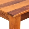 Catrice Solid Wood 6 Seater Dining Table in Warm Walnut Finish