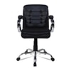 Lavish Medium Back Office Desk Chair (Black)