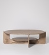Roundway Solid Wood Coffee Table In  Natural Finish
